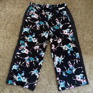Plus Size Flower Dress Pants
